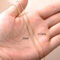 wholesale 18k Gold Snake Chain Bracelet With Clasp-0-3