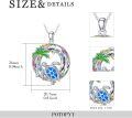 wholesale Sterling Silver Crystal Turtle Necklace for Women-0-9