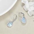 wholesale Sterling Silver Crystal Sister Earrings Birthday Gift for Sisters-0-31
