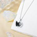 wholesale 925 Sterling Silver Oxidized Floral Oval Locket Bracelet With Filling Tool Set-0-4