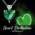 wholesale 14K White Gold 3ct Garnet Amethyst Aquamarine Emerald Ruby Peridot Sapphire Tourmaline Citrine Topaz Birthstone Pendant Necklace-0-5