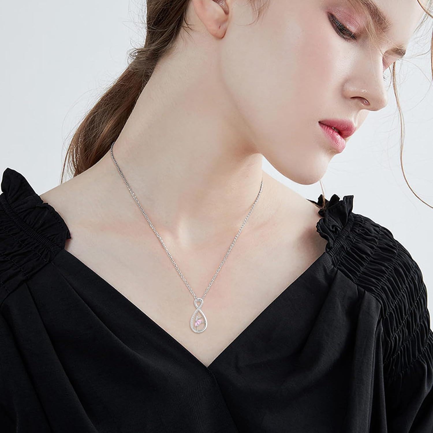 Sterling Silver Ballerina Dance Necklace Ballet Jewelry Dancer Gift-0-2