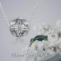 wholesale 925 Sterling Silver Daisy Charm Necklace With Tools-0-4