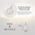 wholesale 925 Sterling Silver Om Pendant Necklace Wholesale With Mother Of Pearl And Crystal-0-3
