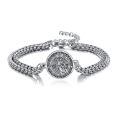 wholesale 925 Sterling Silver St Michael Protector Bracelet-0-0