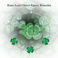 wholesale 925 Sterling Silver Green Clovers Lucky Charm Bracelet for Women-0-4