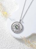 wholesale Sterling Silver Compass Necklace I d Be Lost Without You Love Gift for Wife Girlfriend Her Anniversary Birthday-0-26