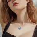 wholesale 925 Sterling Silver Abalone Shell Tree of Life Pendant Necklace for Women's Family s-0-2