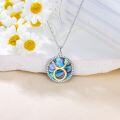 wholesale 925 Sterling Silver Abalone Shell & Natural Cubic Zirconias Taurus Zodiac Sign Pendant Necklace for Women Girls s (Taurus)-0-2