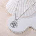 wholesale 925 Sterling Silver Tennis Racket and Ball Pendant Necklace for Women-0-3