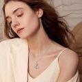 wholesale 925 Sterling Silver Anchor Pendant Necklace Wholesale With Rope Detail-0-15