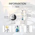 wholesale 925 Sterling Silver Pendant Necklace God Is Greater Than Highs And Lows Abalone Shell-0-3