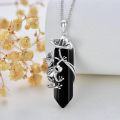 wholesale  Sterling Silver Quartz Frog Pendant Necklace Gift for Women Mom -0-14