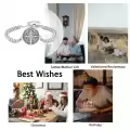 wholesale 925 Sterling Silver  St Benedict Cross Charm Bracelet Wholesale with 9+3 Link Chain-0-5
