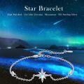 wholesale 925 Sterling Silver Star Moonstone Bracelet for Women & Teenage Girls -0-4