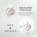 wholesale 925 Sterling Silver Koala Love You Forever Pendant Necklace-0-4