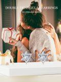 wholesale 925 Sterling Silver Triangle CZ Stud Earrings for Women - Minimalist Fashion  Ideas-0-4