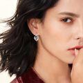 wholesale 925 Sterling Silver Hypoallergenic Colorful Bird Dangle Earrings-0-3