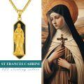 wholesale 925 Sterling Silver Virgin Mary Pendant with Black Onyx Stone Chain Necklace-0-5