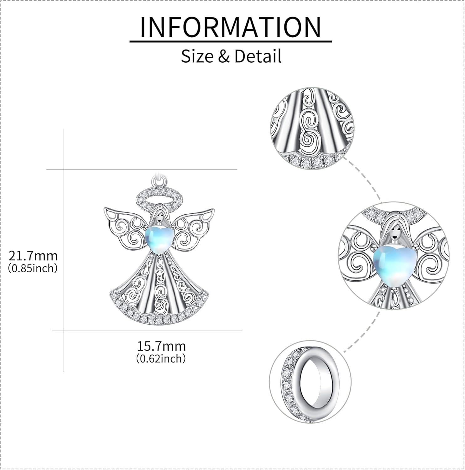 Sterling Silver Mushroom Fairy Flamigo Skull Butterfly Charm Bead Bracelet for Women Mom-0-5
