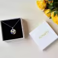 TOUPOP Sterling Silver Crystal Phoenix Necklace Pendant-0-7