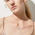 wholesale 925 Sterling Silver Heart Meerkat Pendant Necklace-0-4