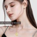 wholesale 925 Sterling Silver Cat On Moon Pendant Necklace-0-22