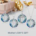 wholesale TOUPOP Christmas 15 Year Old Gifts/ 15th Birthday Gifts For Daughter/birthday Gift For 15 Year Old Sterling Silver Crystal Necklace -0-1