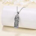 wholesale 925 Sterling Silver Pendant Necklace Wholesale With Floral Design-0-4