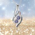 TOUPOP Sterling Silver Sister Necklace Fashion Jewelry Gifts For Women-0-2