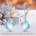 wholesale 925 Sterling Silver Black Onyx Tear Drop Dangle Earrings for Women Fine s-0-45