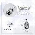 wholesale 925 Sterling Silver Scorpio Zodiac Pendant Necklace for Women-0-4