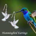 wholesale 925 Sterling Silver Hummingbird Necklace Wholesale Turquoise Inlay-0-57