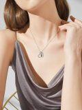 wholesale 925 Sterling Silver Graduation Necklace with Heart Shape Class of 2025 Inspirational Jewelry for Women-0-3