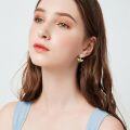 wholesale 925 Sterling Silver Daisy & Honeybee Dangle Earrings Fashion Drop s for Women-0-1