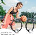 wholesale 925 Sterling Silver Basketball Hoop Earrings for Women and Girls-0-5