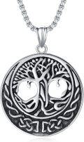wholesale Tree Of Life Necklace For Men Women Celtic Knot Tree Of Life Pendant Family Tree Necklace Jewelry Christmas Valentines Day Gifts For Him Her -0-0