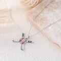 wholesale 925 Sterling Silver Baseball Bat & Ball Sporty Charm Pendant Necklaces for Women-0-3