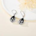 wholesale 925 Sterling Silver Tear Drop Earrings-0-2