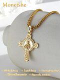wholesale 925 Sterling Silver Saint Maximilian Kolbe Celtic Cross Necklace With Chain-0-3