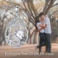 wholesale 925 Sterling Silver Heart Pendant Necklace Wholesale Gold Plated-0-130
