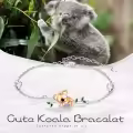 wholesale 925 Sterling Silver Koala Charm Bracelet Wholesale for Women Adjustable Animal s-0-4