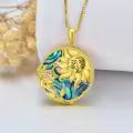 TOUPOP Sterling Silver Moon Star Necklace Sagittarius Zodiac Pendant Type1-0-4