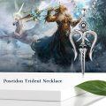 wholesale 925 Sterling Silver Mens Trident Pendant Norse Mythology  for Him-0-1
