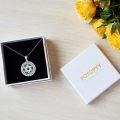wholesale 925 Sterling Silver Celtic Knot Pentacle Necklace Wholesale With Mother Of Pearl Inlay-0-6