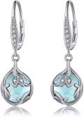 wholesale Sterling Silver Filigree Leverback Dangle Drop Earrings Hypoallergenic-0-0
