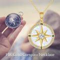 wholesale 14K Gold White Opal Diamond Starfish Pendant Necklace for Women-0-5