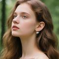 wholesale 925 Sterling Silver Cute Puppy Dog Hoop Earrings For Women Pet Lovers Gift-0-3