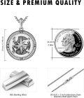 wholesale 925 Sterling Silver  World Map Compass Pendant Necklace-0-4