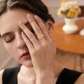 wholesale 925 Sterling Silver 18K Gold Plated Women s Simplicity Adjustable Engagement Wedding Ring Jewelry Gift-0-1